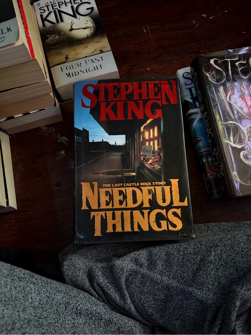 Needful Things Hardcover - Black and Orange Cover